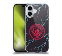 Head Case Designs sous Licence Officielle Manchester City Man City FC Troisime Kit De Badges 2023/24 Coque Dure pour l'arrire Compatible avec Apple iPhon