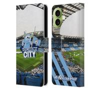 Head Case Designs sous Licence Officielle Manchester City Man City FC Vous Êtes Ma Ville Moochester Et Moonbeam Étui Portefeuille en Cuir Compatible avec Apple iPhone 17