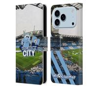 Head Case Designs sous Licence Officielle Manchester City Man City FC Vous Êtes Ma Ville Moochester Et Moonbeam Étui Portefeuille en Cuir Compatible avec Apple iPhone 17 Pro