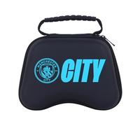 Head Case Designs Sous Licence Officielle Manchester City Man City FC We're Not Really Here Logo Graphique Étui De Transport Rigide De Voyage compatible avec PS5 DualSense & Xbox Controller