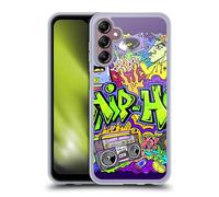 Head Case Designs sous Licence Officielle Mark Ashkenazi Musique Hip Hop Graffiti Coque en Gel [Protection de Qualité Militaire] Compatible avec Samsung Galaxy A14 5G