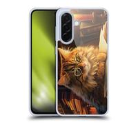 Head Case Designs sous Licence Officielle Michael David Ward Boom Shop Kitty Humour Et Botanique Coque en Gel [Protection de Qualité Militaire] Compatible avec Samsung Galaxy A36 5G