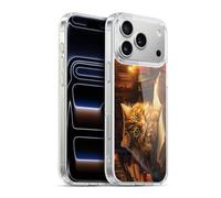 Head Case Designs sous Licence Officielle Michael David Ward Boom Shop Kitty Humour Et Botanique Coque en Gel [Qualité Militaire] Compatible avec Apple iPhone 17 Pro Max Et avec MagSafe