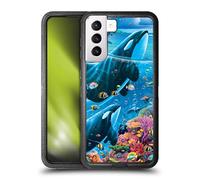Head Case Designs sous Licence Officielle Michael David Ward Contes De La Mer Animaux Étui Antichoc Ultra-Blindé Compatible avec Samsung Galaxy S21+ 5G