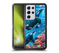 Head Case Designs sous Licence Officielle Michael David Ward Contes De La Mer Animaux Étui Antichoc Ultra-Blindé Compatible avec Samsung Galaxy S21 Ultra 5G
