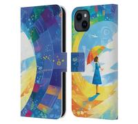 Head Case Designs sous Licence Officielle Michael David Ward Destin Humour Et Botanique Étui Portefeuille en Cuir Compatible avec Apple iPhone 15 Plus