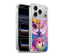 Head Case Designs sous Licence Officielle Michael David Ward Hibou t'aime pour Toujours Animaux Coque en Gel [Qualité Militaire] Compatible avec Apple iPhone 17 Pro Et Compatible avec MagSafe