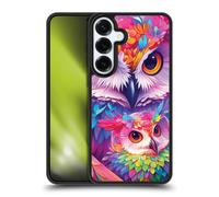 Head Case Designs sous Licence Officielle Michael David Ward Hibou t'aime pour Toujours Animaux Coque en Gel renforcée [Protection de Qualité Militaire] Compatible avec Samsung Galaxy S25+
