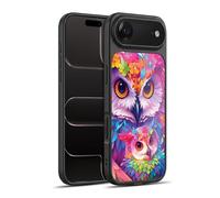 Head Case Designs sous Licence Officielle Michael David Ward Hibou t'aime pour Toujours Animaux Coque en Gel renforcée [Protection de Qualité Militaire] Compatible avec Apple iPhone 17 Air