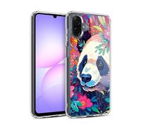 Head Case Designs sous Licence Officielle Michael David Ward Panda Animaux Coque en Gel [Protection de Qualité Militaire] Compatible avec Samsung Galaxy A07