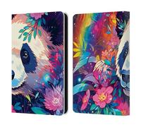 Head Case Designs sous Licence Officielle Michael David Ward Panda Animaux Étui Portefeuille en Cuir Compatible avec Amazon Kindle 11th Gen 6in 2022