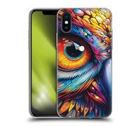 Head Case Designs sous Licence Officielle Michael David Ward Regard De La Nature Animaux Coque en Gel [Qualité Militaire] Compatible avec Apple iPhone X/iPhone XS Et Compatible avec MagSafe