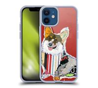 Head Case Designs sous Licence Officielle Michel Keck Corgi Chiens 2 Coque en Gel [Protection de Qualité Militaire] Compatible avec Apple iPhone 12 Mini Et Compatible avec MagSafe