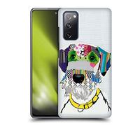 Head Case Designs sous Licence Officielle Michel Keck Fox Terrier Chiens Coque Dure pour l'arrière Compatible avec Samsung Galaxy S20 FE / 5G