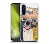 Head Case Designs sous Licence Officielle Michel Keck Maltese Chiens Coque en Gel [Protection de Qualité Militaire] Compatible avec Samsung Galaxy A36 5G