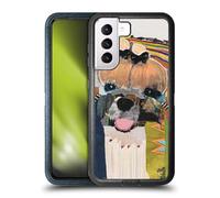Head Case Designs sous Licence Officielle Michel Keck Maltese Chiens Étui Antichoc Ultra-Blindé Compatible avec Samsung Galaxy S21 5G