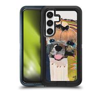 Head Case Designs sous Licence Officielle Michel Keck Maltese Chiens Étui Antichoc Ultra-Blindé Compatible avec Samsung Galaxy S24 5G