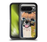 Head Case Designs sous Licence Officielle Michel Keck Maltese Chiens Étui Antichoc Ultra-Blindé Compatible avec Google Pixel 9 Pro XL