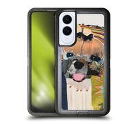 Head Case Designs sous Licence Officielle Michel Keck Maltese Chiens Étui Antichoc Ultra-Blindé Compatible avec Samsung Galaxy S25 Edge