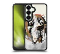 Head Case Designs sous Licence Officielle Michel Keck Saint Bernard Chiens 2 Coque en Gel renforcée [Protection de Qualité Militaire] Compatible avec Samsung Galaxy S25