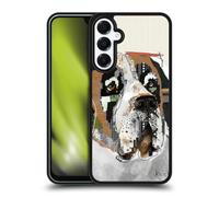 Head Case Designs sous Licence Officielle Michel Keck Saint Bernard Chiens 2 Coque en Gel renforcée [Protection de Qualité Militaire] Compatible avec Samsung Galaxy A16 5G