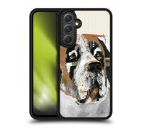 Head Case Designs sous Licence Officielle Michel Keck Saint Bernard Chiens 2 Coque en Gel renforcée [Protection de Qualité Militaire] Compatible avec Samsung Galaxy A54 5G