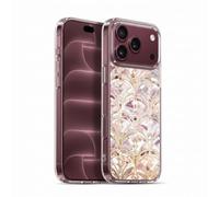 Head Case Designs sous Licence Officielle Micklyn Le Feuvre Dusty Rose and Coral Art Deco Marbling Pattern Marble Patterns Coque en Gel Compatible avec Apple iPhone 18 Pro Max