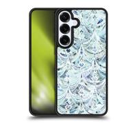 Head Case Designs sous Licence Officielle Micklyn Le Feuvre Glace Et Modèle d'art Déco De Diamants Modèles de Marbre Coque en Gel renforcée [Qualité Militaire] Compatible avec Samsung Galaxy S25+