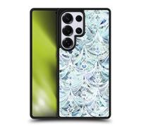 Head Case Designs Sous Licence Officielle Micklyn Le Feuvre Glace Et Modèle D'Art Déco De Diamants Modèles de Marbre Coque en gel renforcée [Qualité Militaire] Compatible avec Samsung Galaxy S25 Ultra