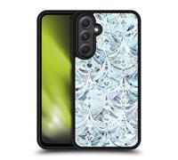 Head Case Designs sous Licence Officielle Micklyn Le Feuvre Glace Et Modèle d'art Déco De Diamants Modèles de Marbre Coque en Gel renforcée [Qualité Militaire] Compatible avec Samsung Galaxy A54 5G