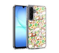 Head Case Designs sous Licence Officielle Micklyn Le Feuvre Guinea Pigs and Daisies in Watercolour on Tan Modèles 2 Coque en Gel [Qualité Militaire] Compatible avec Samsung Galaxy A17 4G / 5G