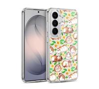 Head Case Designs sous Licence Officielle Micklyn Le Feuvre Guinea Pigs and Daisies in Watercolour on Tan Modèles 2 Coque en Gel [Protection de Qualité Militaire] Compatible avec Samsung Galaxy S26