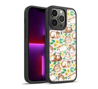 Head Case Designs sous Licence Officielle Micklyn Le Feuvre Guinea Pigs and Daisies in Watercolour on Pink Modèles 2 Coque en Gel renforcée [Qualité Militaire] Compatible avec Apple iPhone 13 Pro