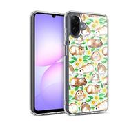 Head Case Designs sous Licence Officielle Micklyn Le Feuvre Guinea Pigs and Daisies in Watercolour on Mint Modèles 2 Coque en Gel [Protection de Qualité Militaire] Compatible avec Samsung Galaxy A07