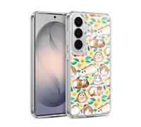 Head Case Designs sous Licence Officielle Micklyn Le Feuvre Guinea Pigs and Daisies in Watercolour on Pink Modèles 2 Coque en Gel [Qualité Militaire] Compatible avec Samsung Galaxy S26 Plus