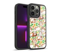 Head Case Designs sous Licence Officielle Micklyn Le Feuvre Guinea Pigs and Daisies in Watercolour on Tan Modèles 2 Coque en Gel renforcée [Qualité Militaire] Compatible avec Apple iPhone 14 Pro