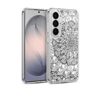 Head Case Designs sous Licence Officielle Micklyn Le Feuvre Les Nuances De Gris Mandala 3 Coque en Gel [Protection de Qualité Militaire] Compatible avec Samsung Galaxy S26