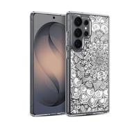Head Case Designs sous Licence Officielle Micklyn Le Feuvre Les Nuances De Gris Mandala 3 Coque en Gel [Protection de Qualité Militaire] Compatible avec Samsung Galaxy S26 Ultra