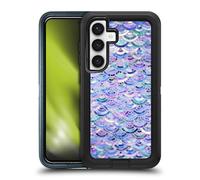 Head Case Designs sous Licence Officielle Micklyn Le Feuvre Mosaïque dans Améthyste Et Lapis Lazuli Modèles de Marbre Étui Antichoc Ultra-Blindé Compatible avec Samsung Galaxy S24 5G