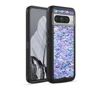 Head Case Designs sous Licence Officielle Micklyn Le Feuvre Mosaïque dans Améthyste Et Lapis Lazuli Modèles de Marbre Étui Antichoc Ultra-Blindé Compatible avec Google Pixel 8 Pro