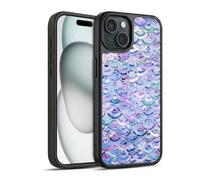 Head Case Designs sous Licence Officielle Micklyn Le Feuvre Mosaïque dans Améthyste Et Lapis Lazuli Modèles de Marbre Coque en Gel renforcée [Qualité Militaire] Compatible avec Apple iPhone 15