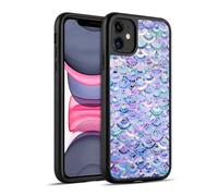 Head Case Designs sous Licence Officielle Micklyn Le Feuvre Mosaïque dans Améthyste Et Lapis Lazuli Modèles de Marbre Coque en Gel renforcée [Qualité Militaire] Compatible avec Apple iPhone 11