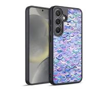 Head Case Designs sous Licence Officielle Micklyn Le Feuvre Mosaïque dans Améthyste Et Lapis Lazuli Modèles de Marbre Coque en Gel renforcée [Qualité Militaire] Compatible avec Samsung Galaxy S24 5G