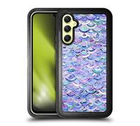 Head Case Designs sous Licence Officielle Micklyn Le Feuvre Mosaïque dans Améthyste Et Lapis Lazuli Modèles de Marbre Étui Antichoc Ultra-Blindé Compatible avec Samsung Galaxy A34 5G