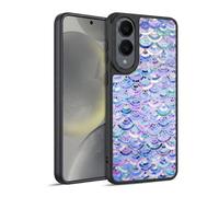 Head Case Designs Sous Licence Officielle Micklyn Le Feuvre Mosaïque Dans Améthyste Et Lapis Lazuli Modèles de Marbre Coque en gel renforcée [Qualité Militaire] Compatible avec Samsung Galaxy S25 Edge