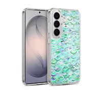 Head Case Designs sous Licence Officielle Micklyn Le Feuvre Mosaïque dans Quartz Vert Claire Et Jade Modèles de Marbre Coque en Gel [Qualité Militaire] Compatible avec Samsung Galaxy S26 Plus