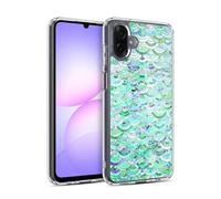 Head Case Designs Sous Licence Officielle Micklyn Le Feuvre Mosaïque Dans Quartz Vert Claire Et Jade Modèles de Marbre Coque En Gel [Protection de Qualité Militaire] Compatible avec Samsung Galaxy A07