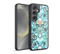 Head Case Designs sous Licence Officielle Micklyn Le Feuvre Océan Aqua Art Nouveau avec Fleurs De Pêche Modèles 2 Coque en Gel renforcée [Qualité Militaire] Compatible avec Samsung Galaxy S24 5G