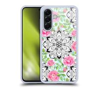 Head Case Designs sous Licence Officielle Micklyn Le Feuvre Roses Et Mandalas Modèles 6 Coque en Gel [Protection de Qualité Militaire] Compatible avec Samsung Galaxy A56 5G