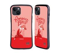 Head Case Designs sous Licence Officielle Miraculous Ladybug Romance À Paris Rouge Éclatant Coque Hybride Compatible avec Apple iPhone 15 Plus